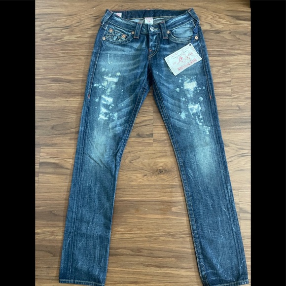 True Religion Brianna Boyfriend Women’s Jean size 24 - Picture 2 of 8